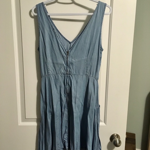 BOGO FREE - Chambray Dress - Picture 2 of 4